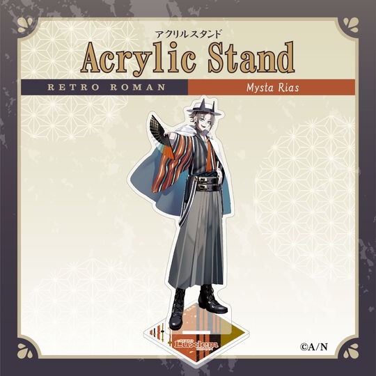 彩虹社 Luxiem RETRO ROMAN  壓克力立牌 Vox Mysta Luca Ike Shu-細節圖3