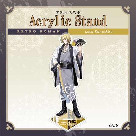 彩虹社 Luxiem RETRO ROMAN  壓克力立牌 Vox Mysta Luca Ike Shu-細節圖4