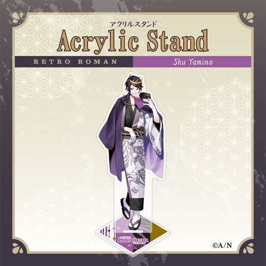 彩虹社 Luxiem RETRO ROMAN  壓克力立牌 Vox Mysta Luca Ike Shu-細節圖6