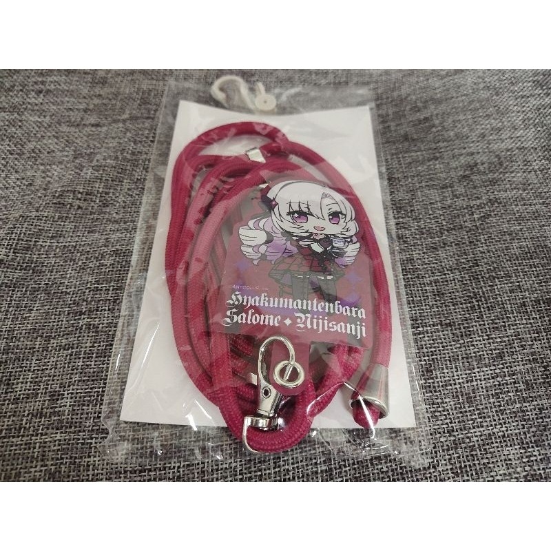 彩虹社 NIJISANJI 手機繩 壹百滿天原莎樂美-細節圖2