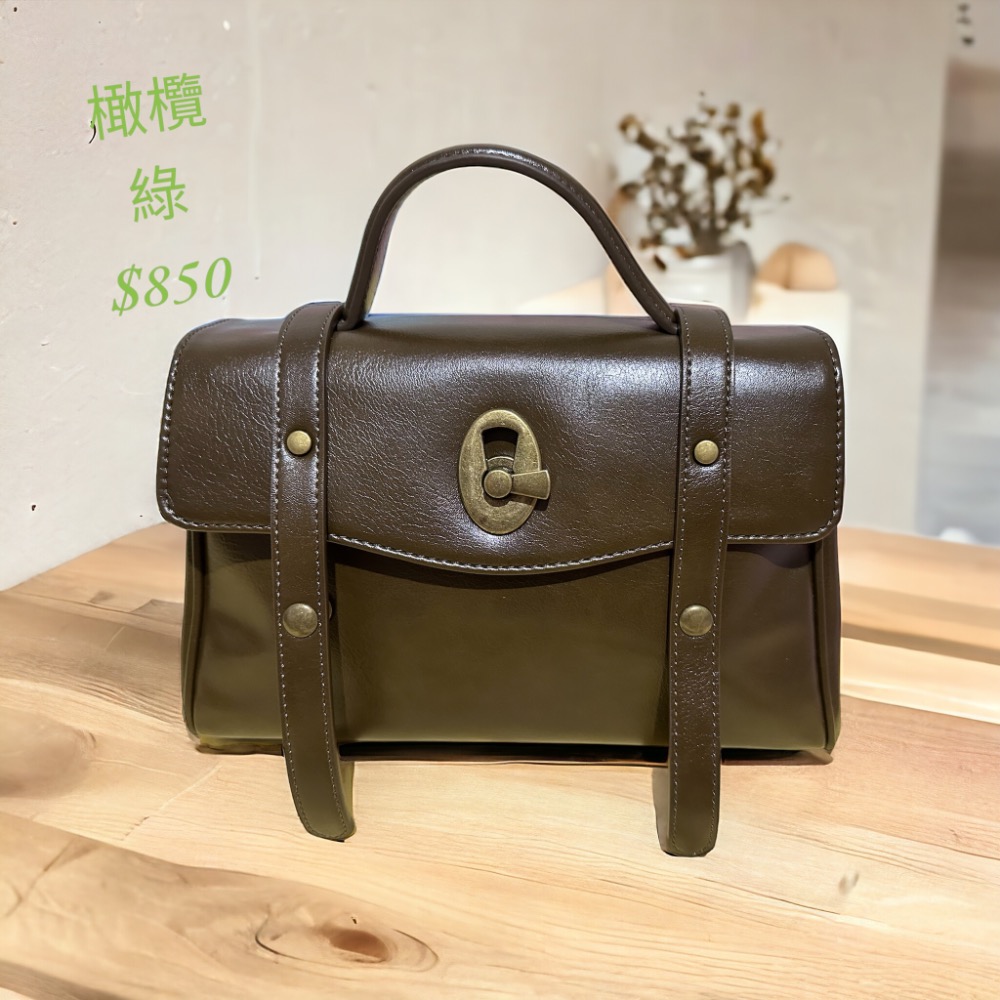 全新頭層牛皮包包-細節圖2