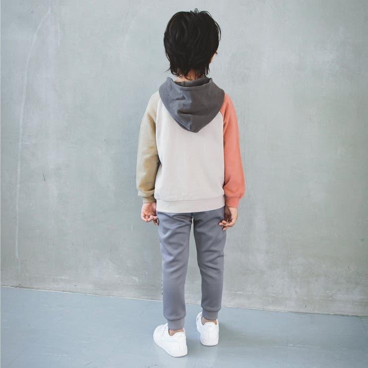 日本設計 童裝 男童 大童 撞色 帽T 連帽 長袖T恤 親子裝 男女適用（紫色、燕麥色/110~170cm）T0056-細節圖6