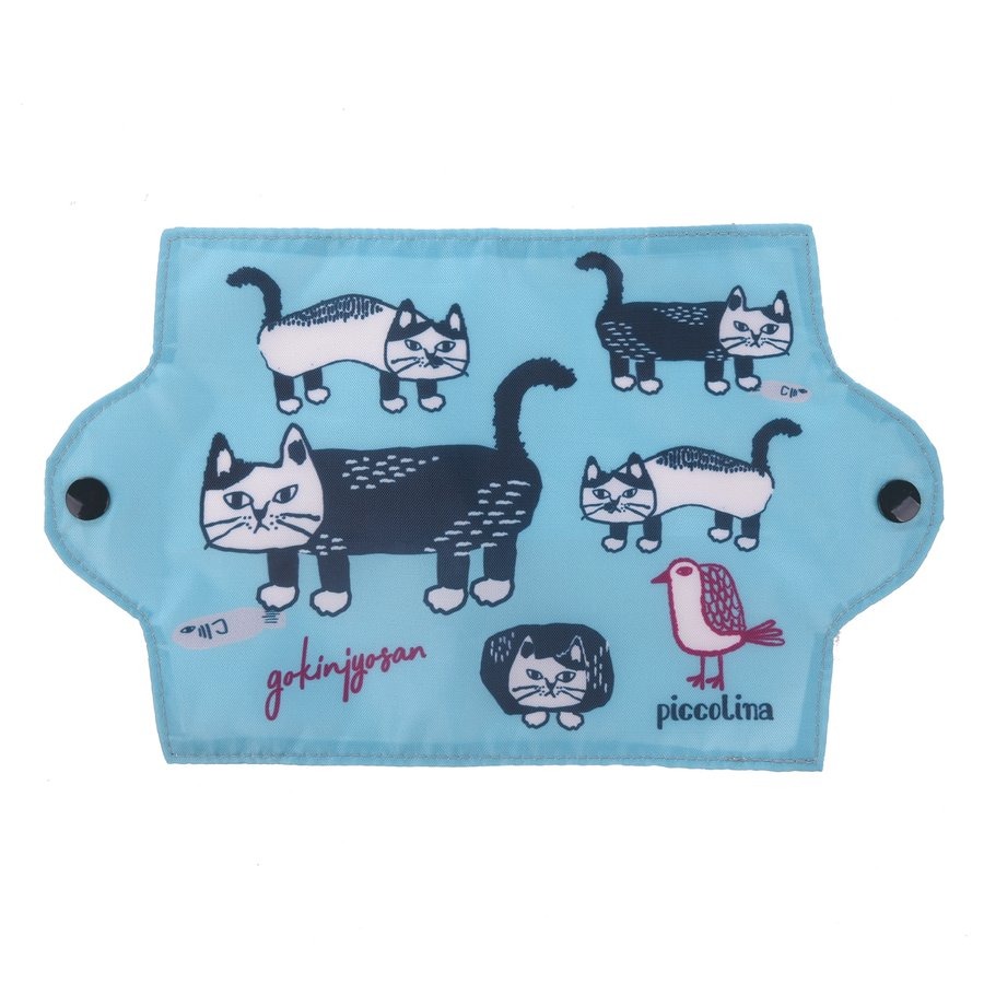 【現貨＋預購】日單 kusuguru 動物模式 貓咪 口罩 收納 收納套 收納袋（6款12色可選）ot0004 抬頭紋少-規格圖9