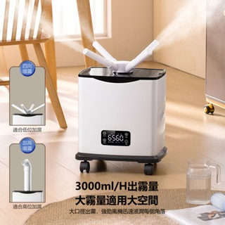 【18L】大容量加濕器 噴霧器 工業加濕器 噴霧機 加濕器 造霧機 大霧量 家商兩用 智慧恆濕 蔬果保鮮-細節圖3