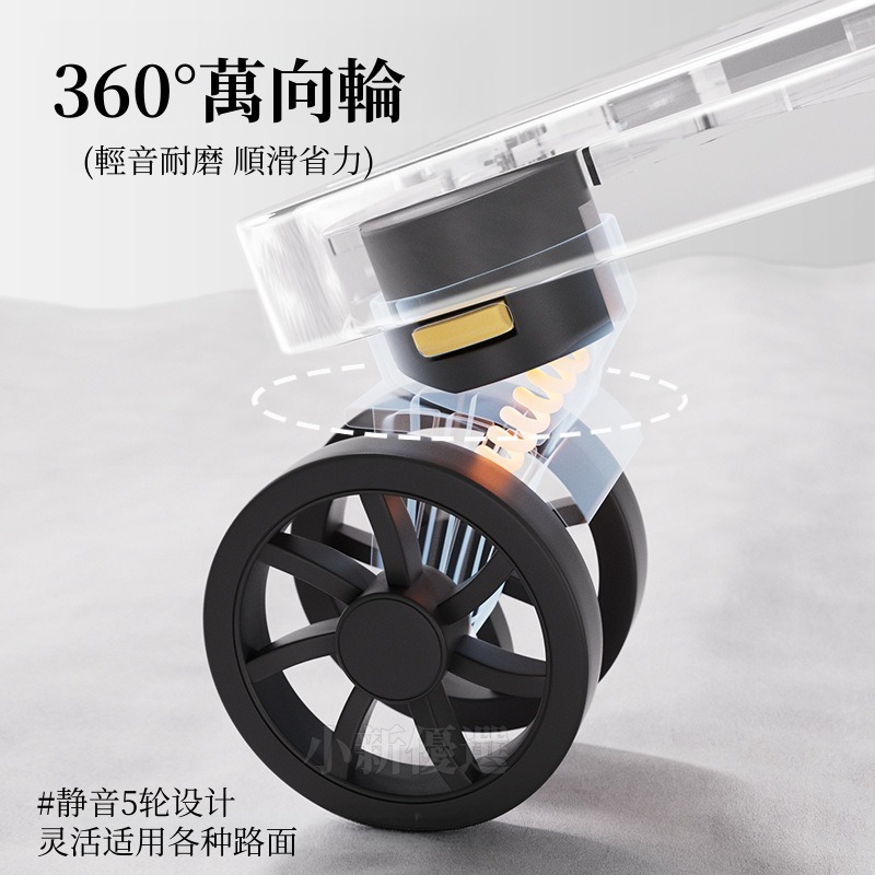 寵物外出拉桿包 寵物外出包 可放機車踏板 可折疊 貓咪推車 狗狗推車 貓咪拉桿包 狗狗外出包 貓包 透氣外出包-細節圖4