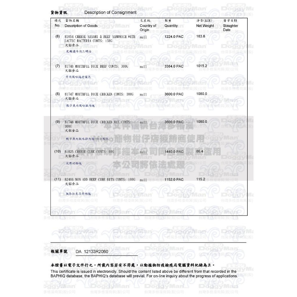 【MIGO寵物柑仔店】DOGGYMAN 多格漫 無添加良品 雞肉塊 牛肉塊 乳酸菌野菜塊 魚肉風味野菜塊 全犬零食-細節圖4