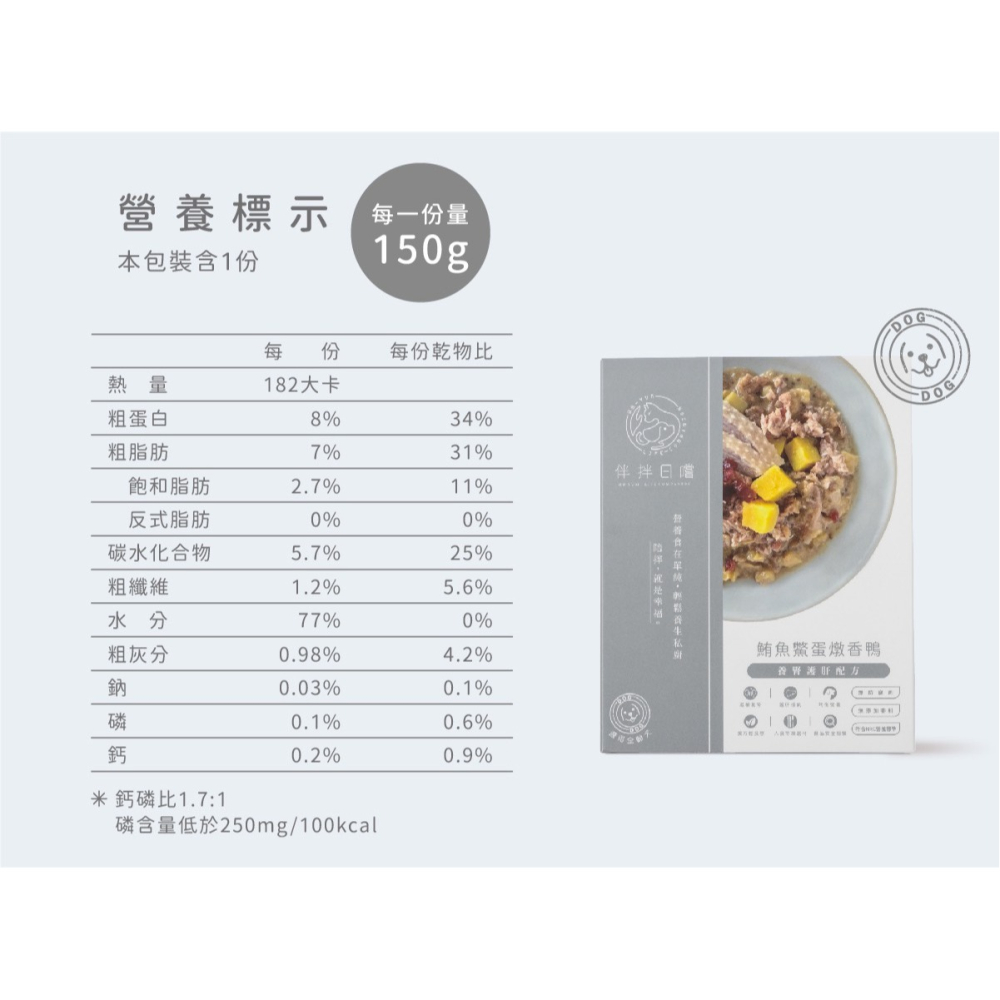 【MIGO寵物柑仔店】伴拌日嚐 寵膳鮮味主食包 狗餐包 狗主食 狗濕食 狗餐包 150g 田園燉豚腿嫩雞 山藥蓮子雞腿煲-細節圖6