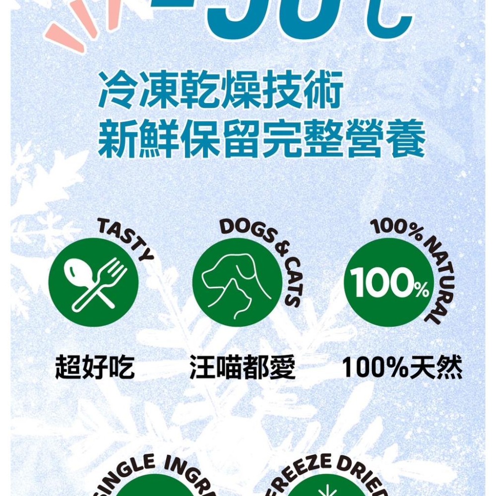 【MIGO寵物柑仔店】遇可愛 MEET CUTE 冷凍乾燥原肉 犬貓凍乾 貓零食 狗零食 寵物凍乾 凍乾零食 寵物零食-細節圖2
