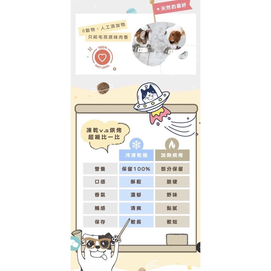 Kiwi pet 天然風味零食 冷凍乾燥零食 凍乾 犬貓適用 袋鼠肉餅 綠唇貝 鮭魚塊 營養羊肝 補鐵牛心 鹿肉餅-細節圖3