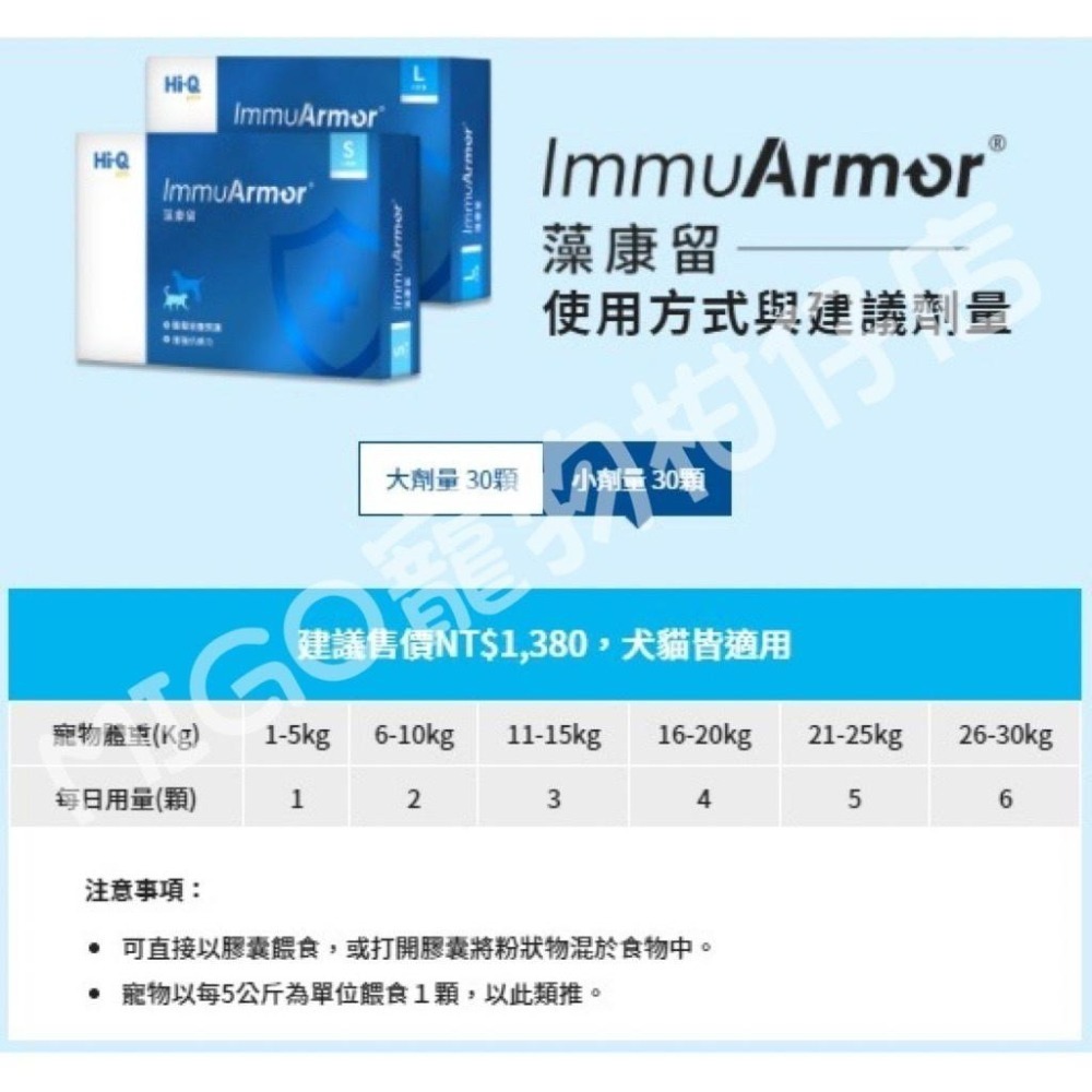 【MIGO寵物柑仔店】全新包裝 中華海洋生技 藻康留 藻心沛 藻護盛 藻適捷 皮膚護理凝膠 公司貨 褐藻醣膠 EX升級版-細節圖5