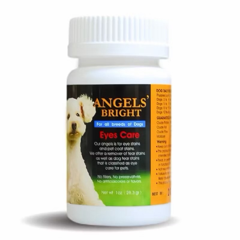 ANGELS’ BRIGHT 天使牌淚腺通 PLUS錠 90錠 美國 天使牌 淚腺通 1oz 淚腺 淚溝 眼睛保養 犬貓-規格圖1