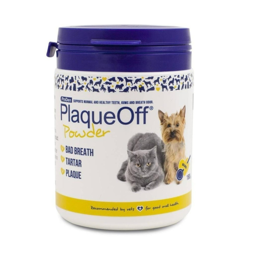 【快速出貨】瑞典 博樂丹 ProDen PlaqueOff 褐藻潔牙粉 犬 貓 專用 潔牙粉 20G-細節圖2
