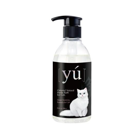 【MIGO寵物柑仔店】YU 東方森草 寵物 貓咪 洗毛精 250ml 貓咪沐浴露 低敏洗毛精 彈力蓬鬆 深層清潔-細節圖2