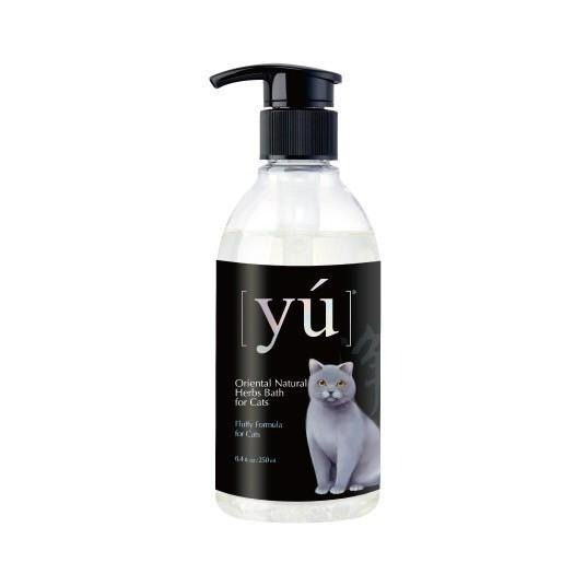 【MIGO寵物柑仔店】YU 東方森草 寵物 貓咪 洗毛精 250ml 貓咪沐浴露 低敏洗毛精 彈力蓬鬆 深層清潔-細節圖3