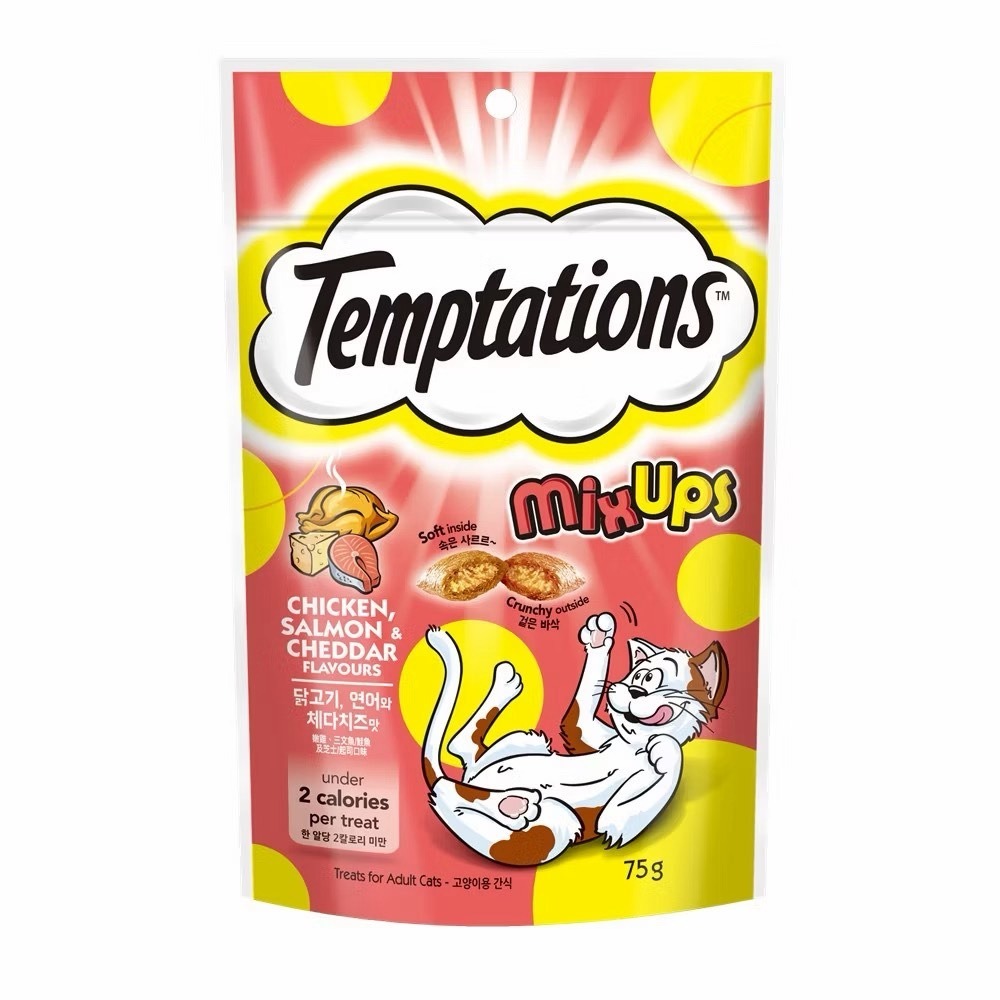 【MIGO寵物柑仔店】Temptations 喵愛餡 貓零食 75g 貓餅乾/貓咪最愛零食😂-規格圖7