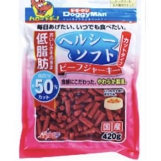 【MIGO寵物柑仔店】DoggyMan 多格漫犬用 健康 低脂 軟雞肉條 420g 原味/小香腸/零食超值包 牛肉 短切-細節圖5