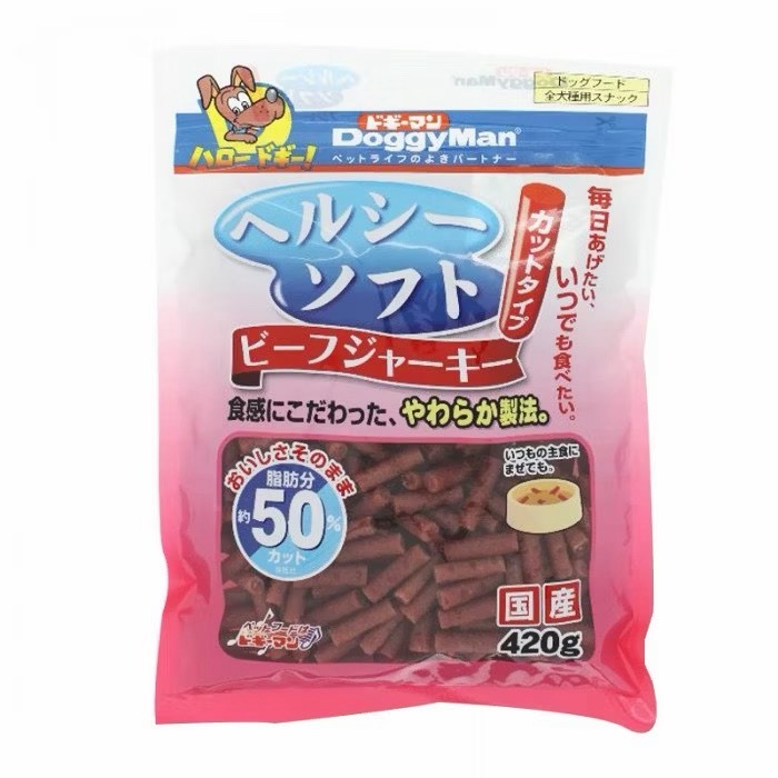 健康低脂短切軟牛肉條420G