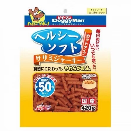 【MIGO寵物柑仔店】DoggyMan 多格漫犬用 健康 低脂 軟雞肉條 420g 原味/小香腸/零食超值包 牛肉 短切-規格圖7