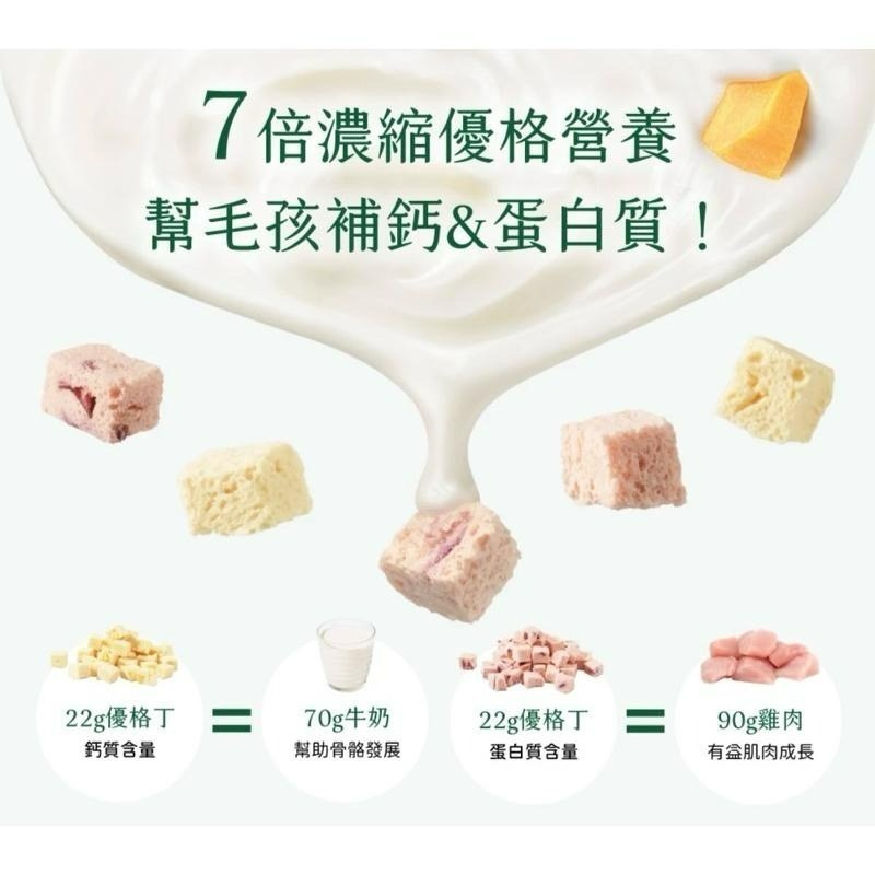 【MIGO寵物柑仔店】汪喵星球 x 馬修嚴選 機能優格丁 Yogurt Cube 優格丁 寵物優格 寵物凍乾零食-細節圖3