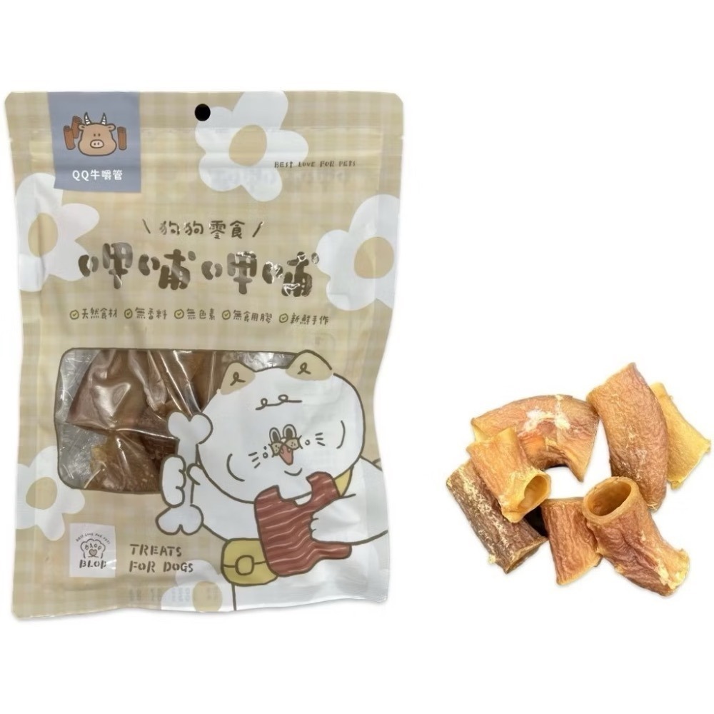 【MIGO寵物柑仔店】呷哺呷哺 狗狗零食 犬用零食 天然零食 牛舌 鴨脖子 椰果雞捲 地瓜雞捲 牛氣管 鯊魚皮 雞胗-規格圖2