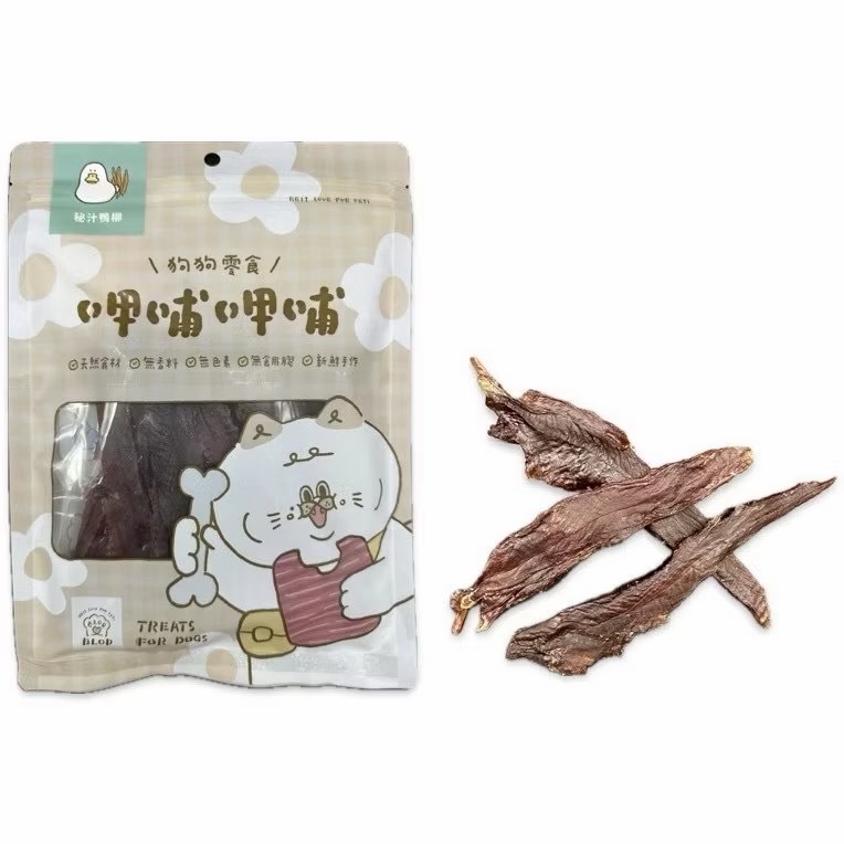 【MIGO寵物柑仔店】呷哺呷哺 狗狗零食 犬用零食 天然零食 牛舌 鴨脖子 椰果雞捲 地瓜雞捲 牛氣管 鯊魚皮 雞胗-規格圖10