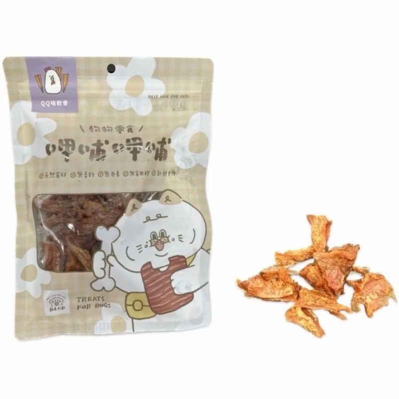 【MIGO寵物柑仔店】呷哺呷哺 狗狗零食 犬用零食 天然零食 牛舌 鴨脖子 椰果雞捲 地瓜雞捲 牛氣管 鯊魚皮 雞胗-規格圖10