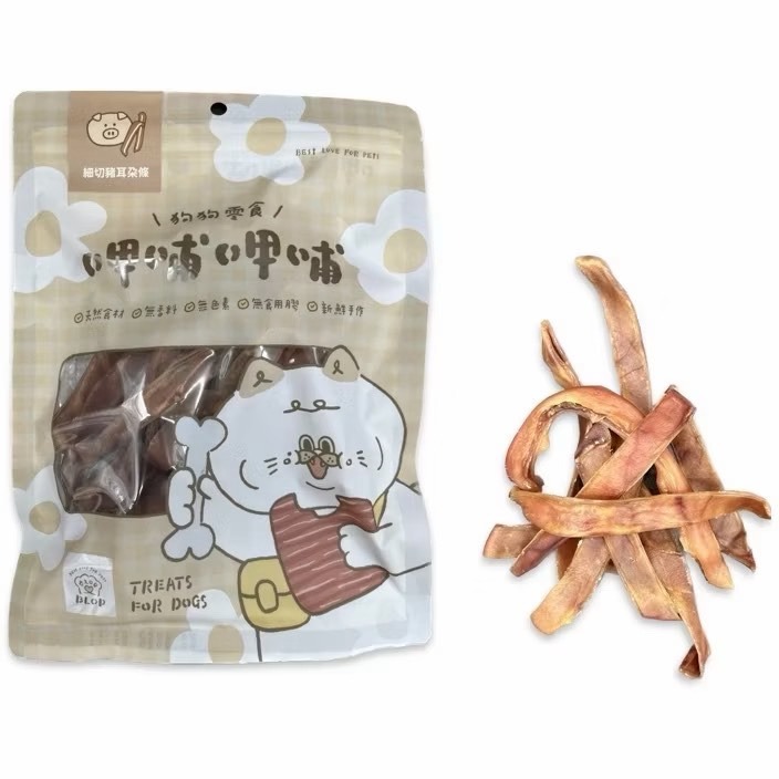 【MIGO寵物柑仔店】呷哺呷哺 狗狗零食 犬用零食 天然零食 牛舌 鴨脖子 椰果雞捲 地瓜雞捲 牛氣管 鯊魚皮 雞胗-規格圖10