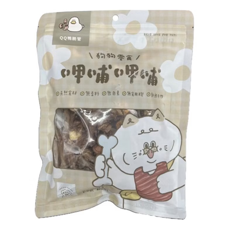 【MIGO寵物柑仔店】呷哺呷哺 狗狗零食 犬用零食 天然零食 牛舌 鴨脖子 椰果雞捲 地瓜雞捲 牛氣管 鯊魚皮 雞胗-規格圖10