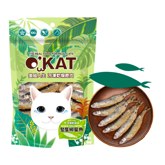 【MIGO寵物柑仔店】O＇KAT 美喵人生冷凍乾燥貓零食 貓咪零食 凍乾 寵物零食 凍乾零食 貓零食-規格圖4