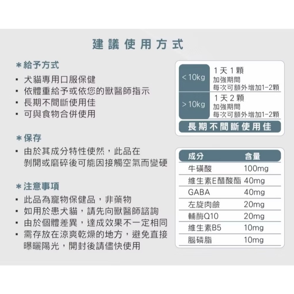 【MIGO寵物柑仔店】賽恩威特 美力Q活 60顆 老犬老貓專用-細節圖5