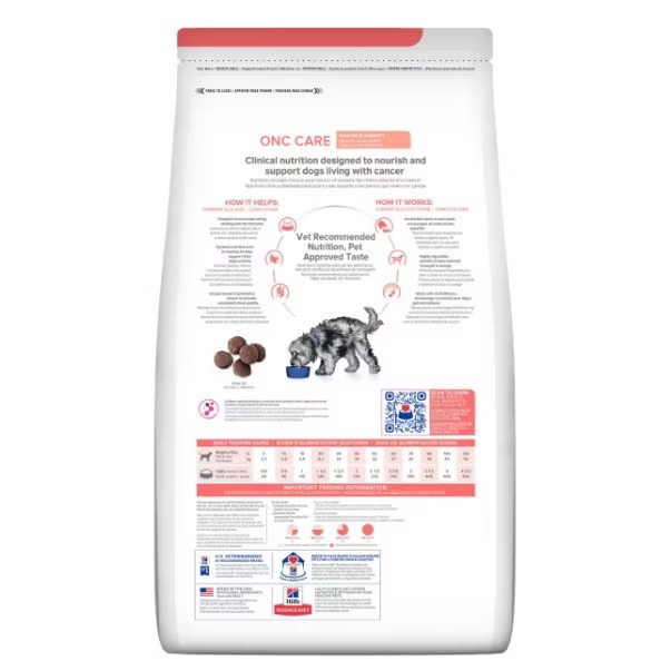 【MIGO寵物柑仔店】 Hills 希爾思處方 狗 犬用 ONC CARE 腫瘤營養照護6LB/2.72kg處方飼料腫瘤-細節圖2