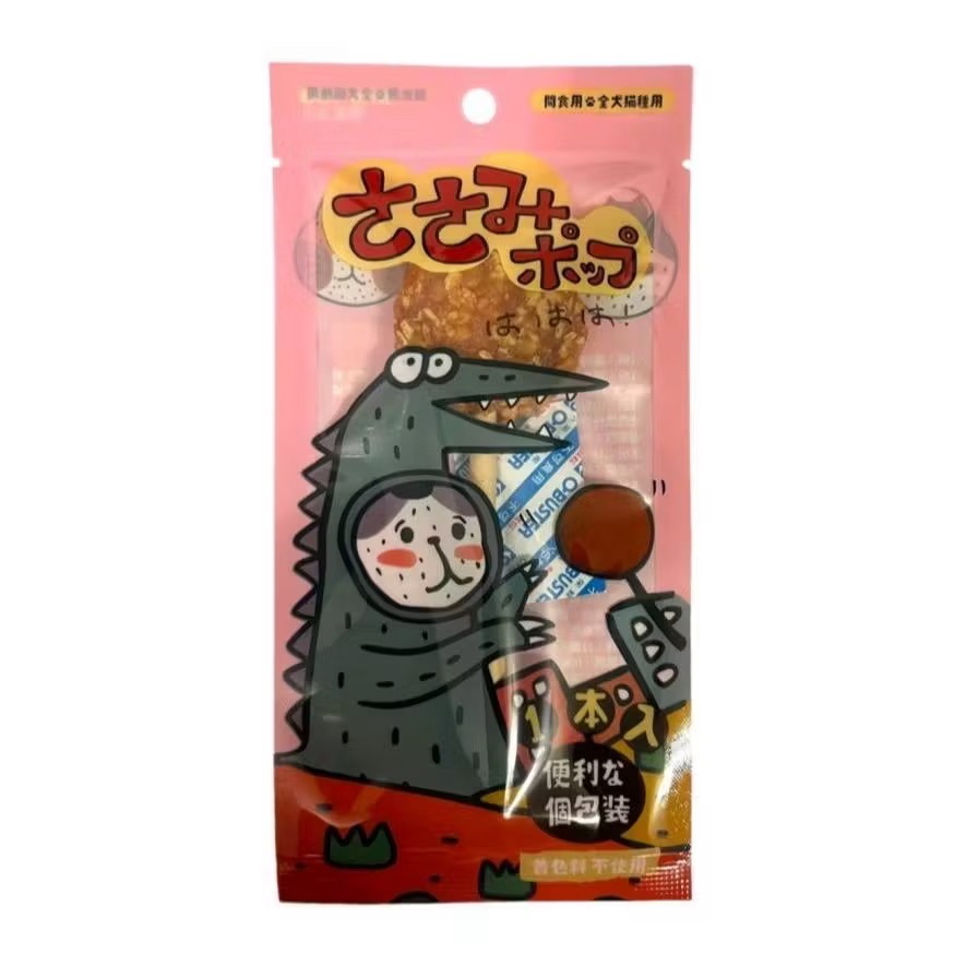 【MIGO寵物柑仔店】享食肉 香Q棒棒糖【棒棒糖】寵物零食 天寵 雞肉 鮭魚 牛肉 羊肉 鱈魚 鱉蛋-細節圖2