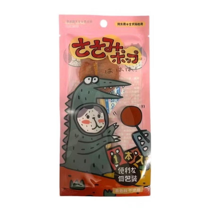 【MIGO寵物柑仔店】享食肉 香Q棒棒糖【棒棒糖】寵物零食 天寵 雞肉 鮭魚 牛肉 羊肉 鱈魚 鱉蛋-細節圖3