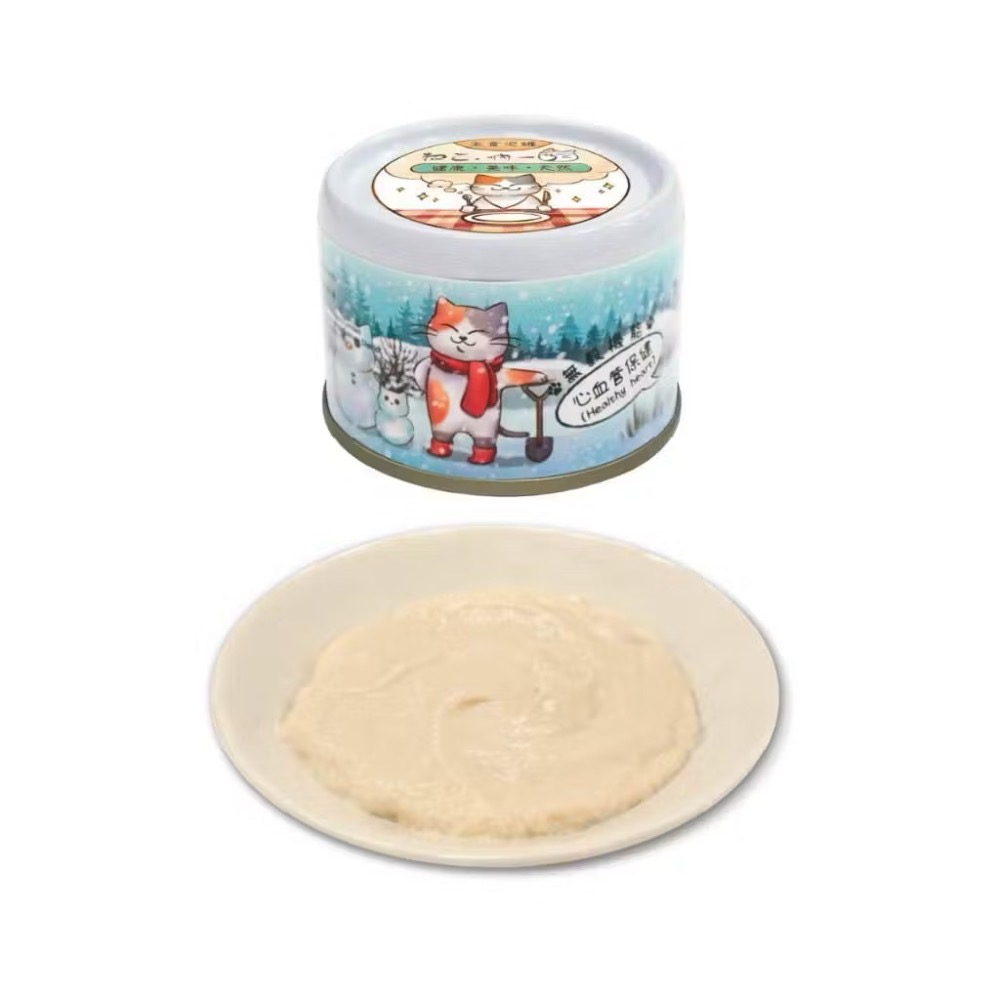 【MIGO寵物柑仔店】吶一口 鮮肉貓罐 機能主食泥罐 湯罐 貓咪罐頭 化毛 鮪魚 雞肉 補充水分 80g-規格圖7