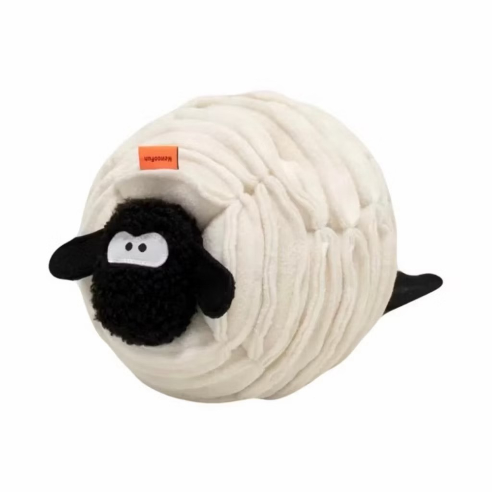 【MIGO寵物柑仔店】MewooFun 喵乎汪也 藏食互動玩具 (可拆卸) 羊圈圈/漢堡 狗狗藏食玩具-細節圖3