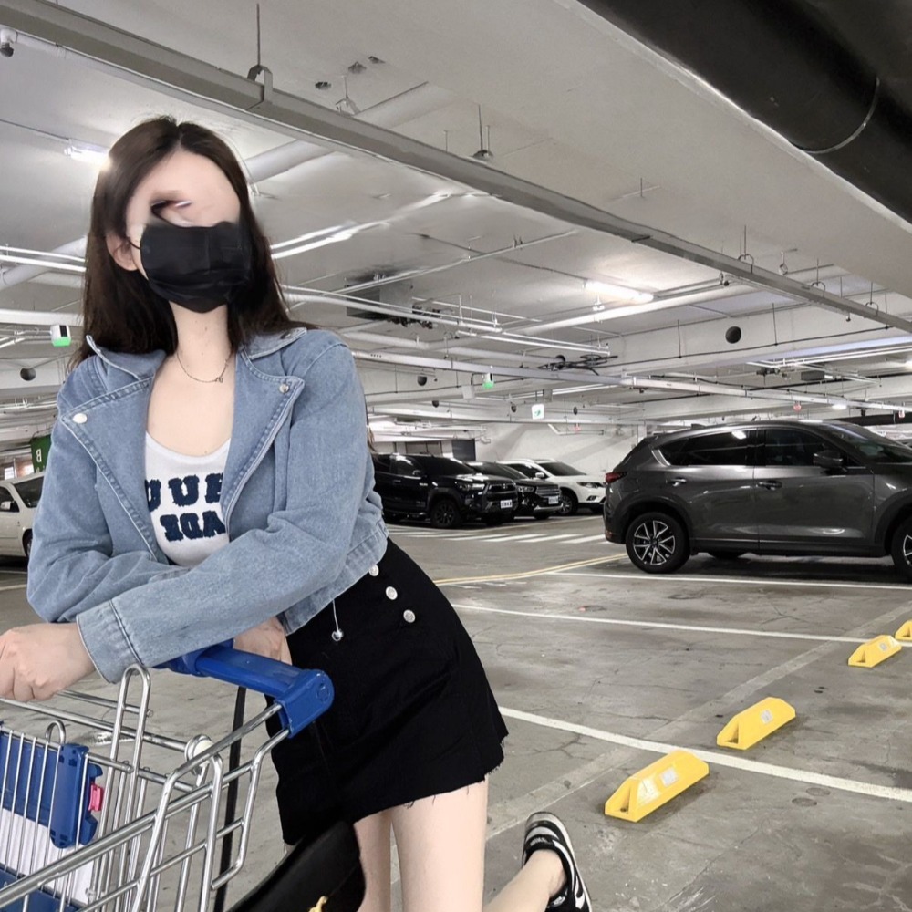 Jun.09 │ 韓里韓氣賺滿回頭率-輕薄牛仔鬆緊外套(2色)-9862 牛仔外套 短版外套 外套 女生牛仔外套-細節圖4