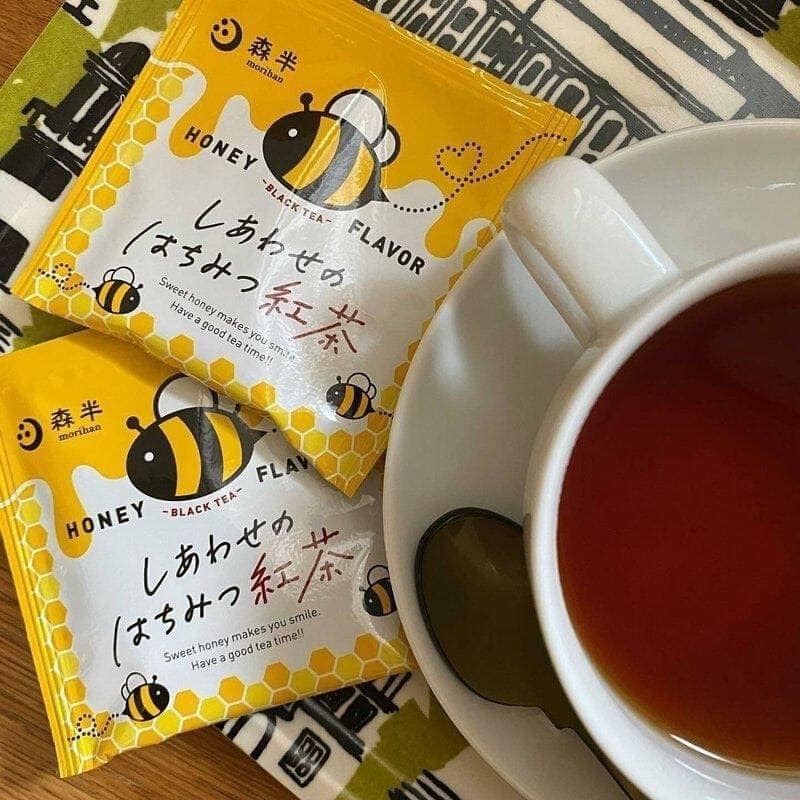 [樓梯間小舖 ]日本製森半幸福的蜂蜜紅茶  (2.4gx20袋)-細節圖2
