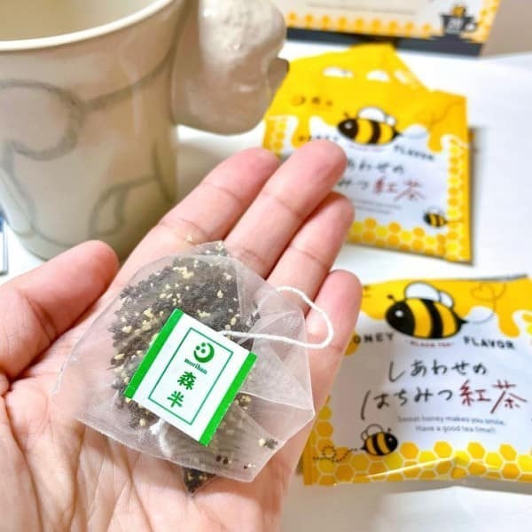 [樓梯間小舖 ]日本製森半幸福的蜂蜜紅茶  (2.4gx20袋)-細節圖3