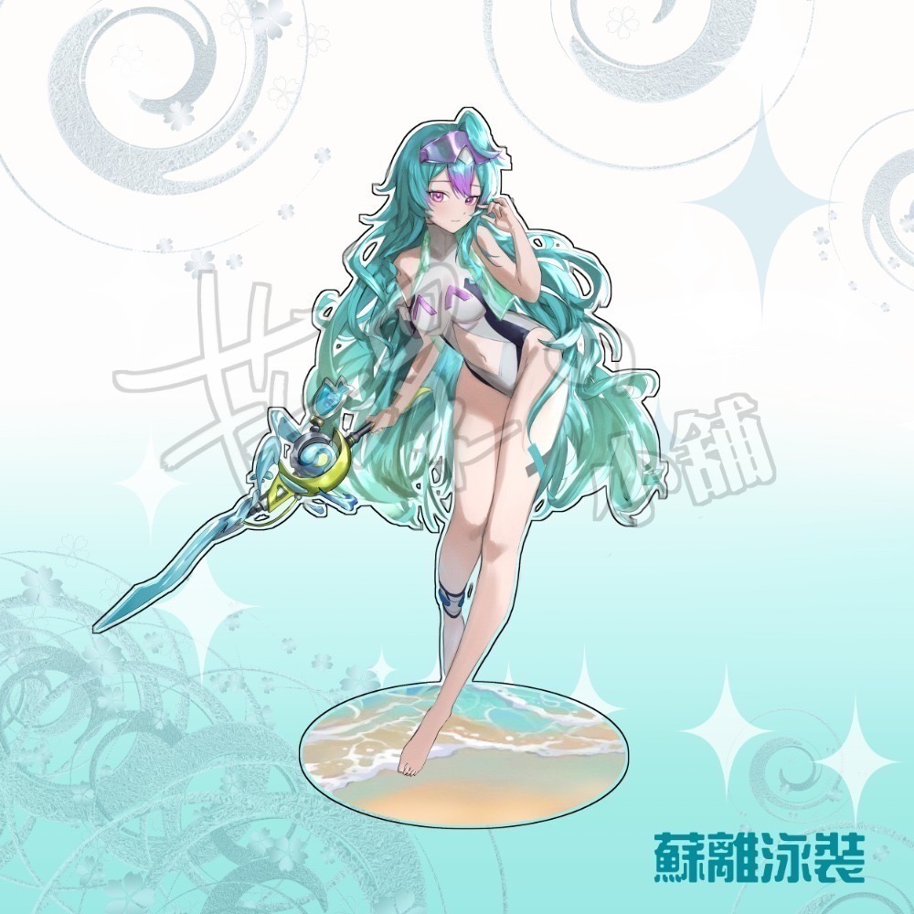 傳說對決泳裝立牌 綺羅/蘇離/愛里/提莉/星葵-規格圖6