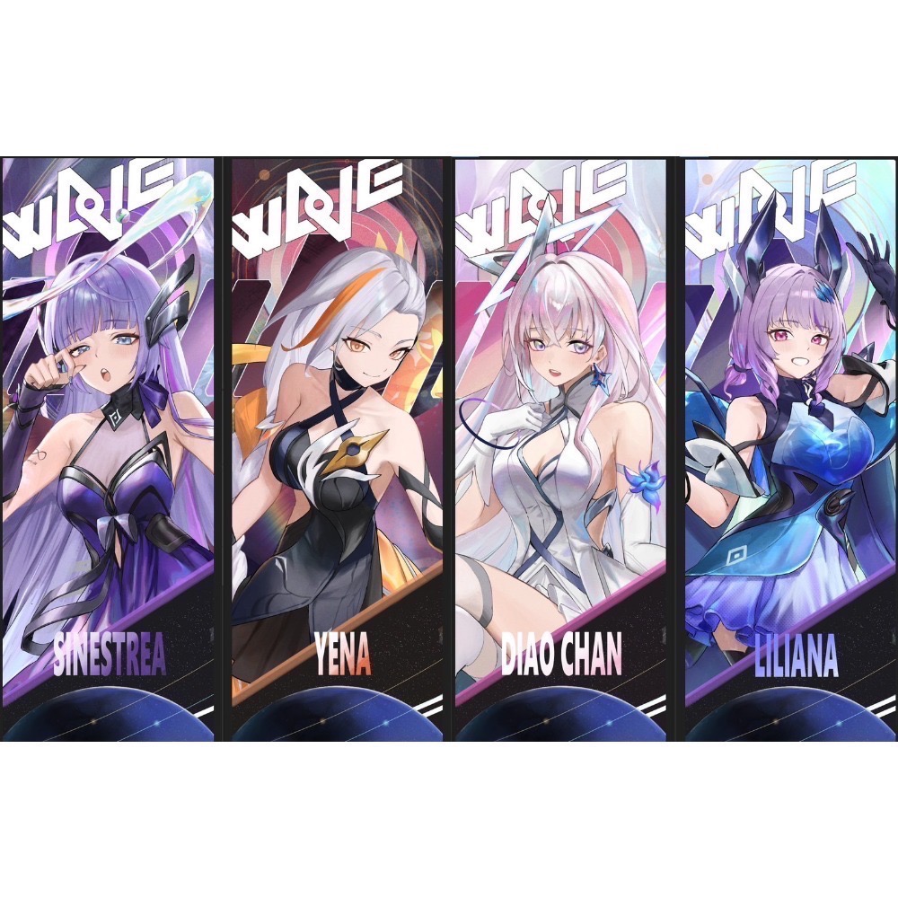 傳說對決WAVE女團人形立牌-規格圖5