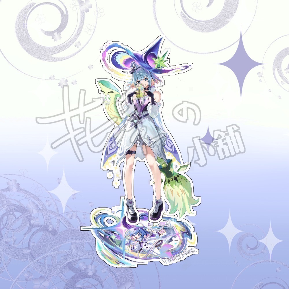 傳說對決魔女立牌(莉莉安/克里希)-規格圖2