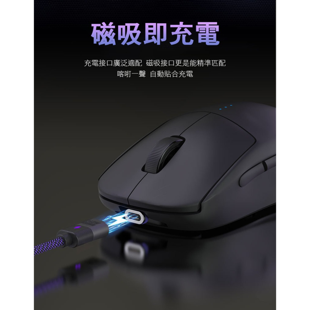 ENERGY FORT 磁吸滑鼠充電座(Type-C) 集線器 USB HUB 分線器 擴充 USB 電腦擴充-細節圖6