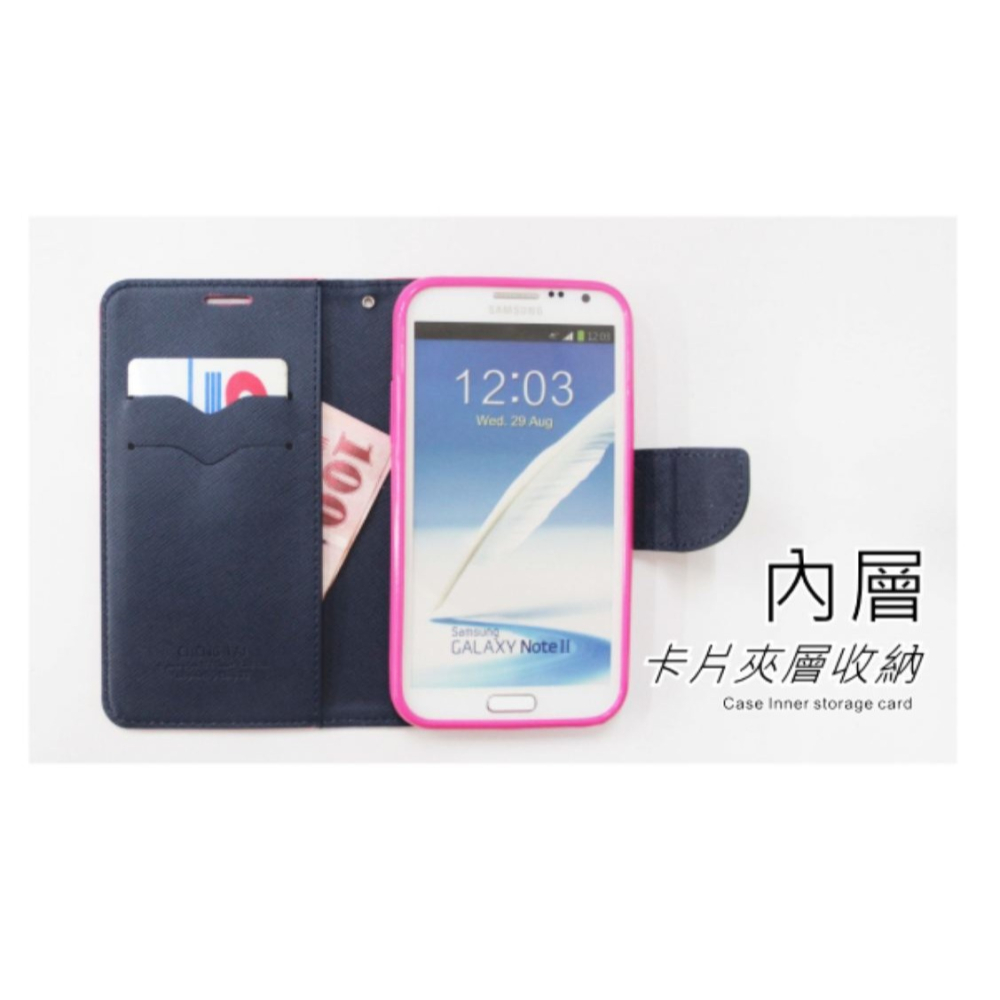 HTC U24 PRO 5G 雙色龍書本套 經典撞色皮套 書本皮套 側翻皮套 側掀皮套 保護套 可站立 看影片方便-細節圖4
