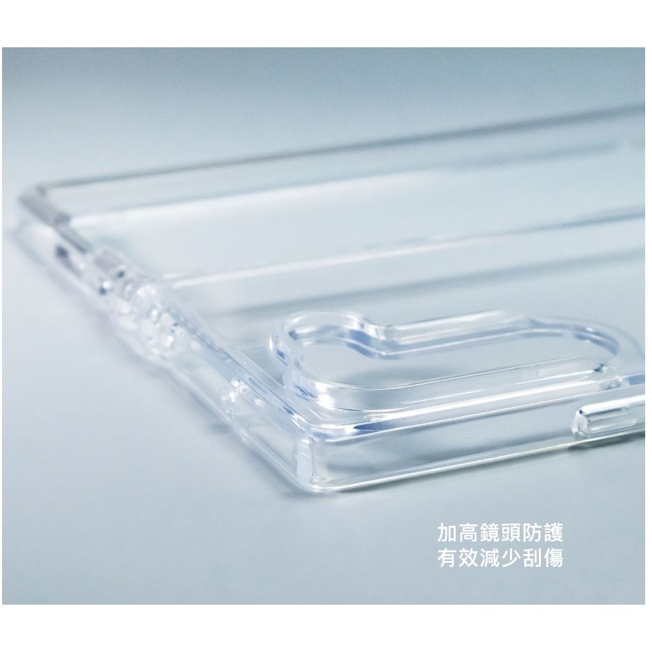 DAPAD SAMSUNG Z Flip6 / Z Fold6 一體成型 空壓雙料保護殼 裸機 透明殼 抗震耐摔 折疊機-細節圖6