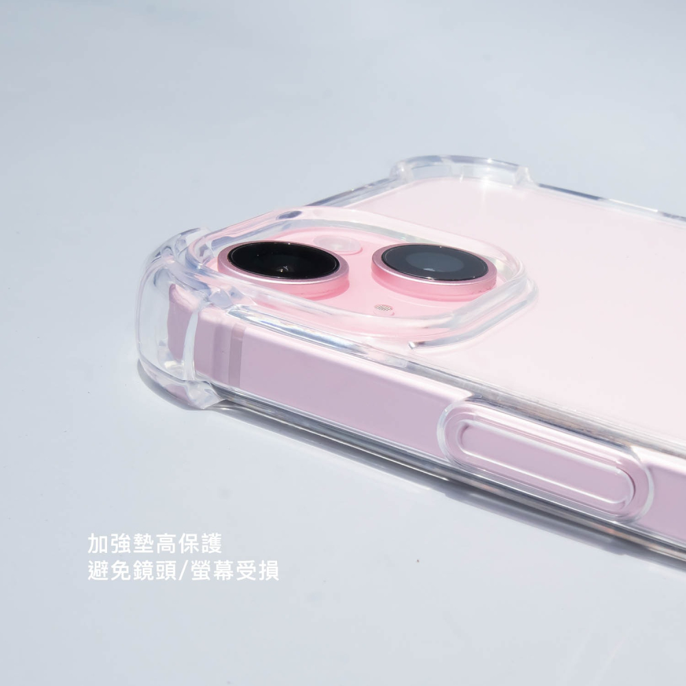 DAPAD APPLE iPhone 15 / 14 / 13 全系列空壓雙料手機保護殼 透明殼 裸機感-細節圖7