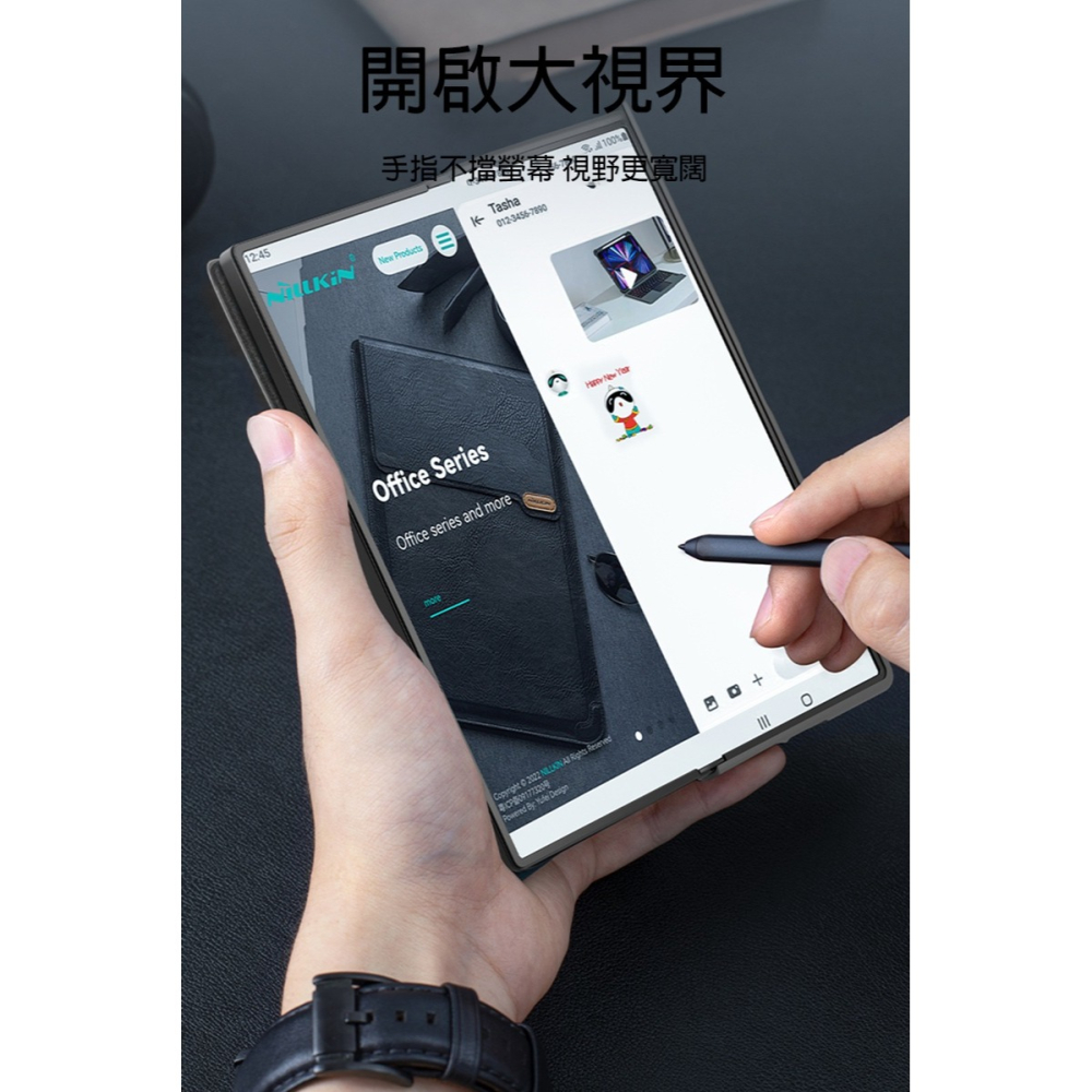 NILLKIN SAMSUNG Galaxy Z Fold 6 5G 秦系列 Pro 皮套 插卡 保護套 手機套-細節圖8