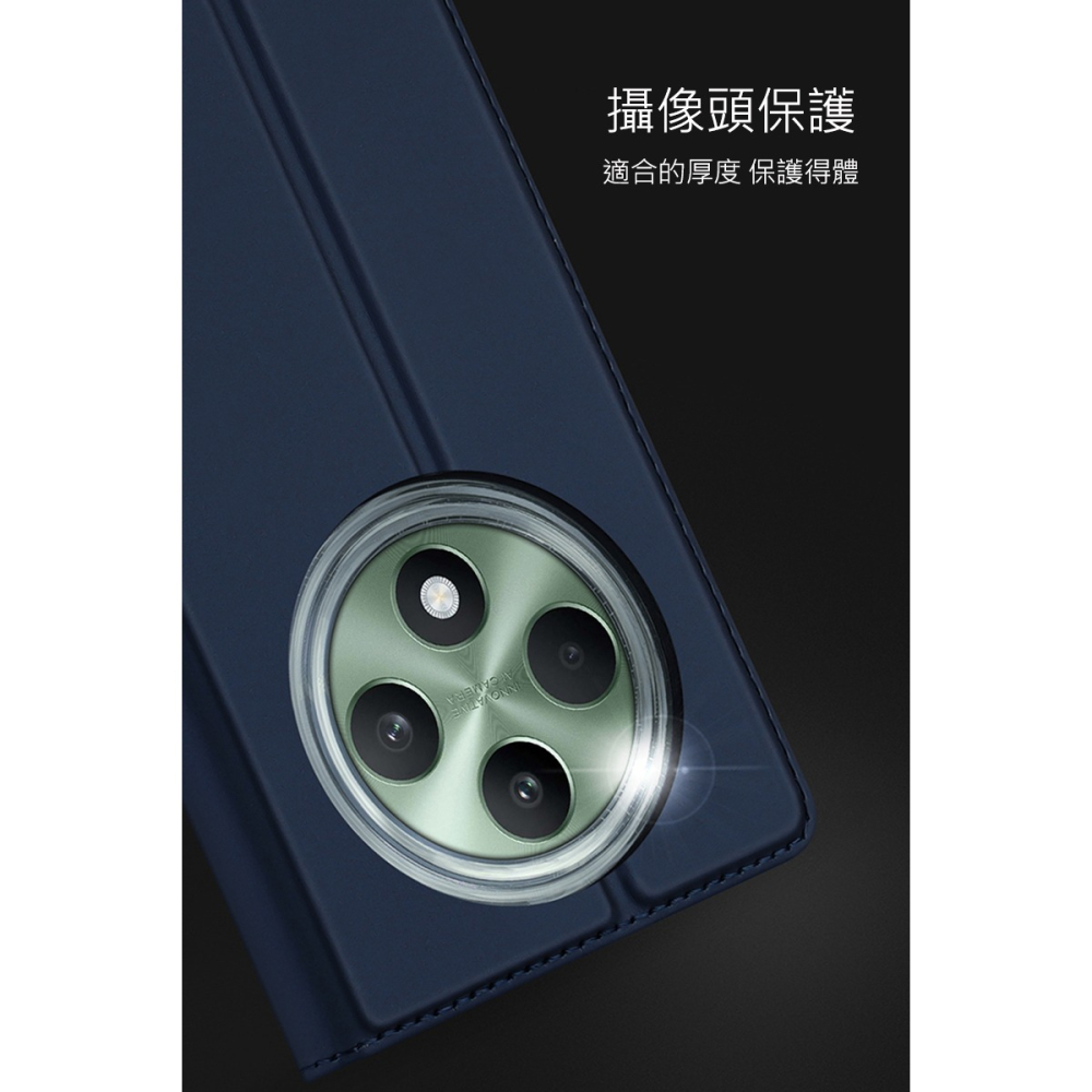 DUX DUCIS OPPO Reno 12 F 5G SKIN Pro 皮套 側翻皮套 插卡 可立 保護套 手機套-細節圖7