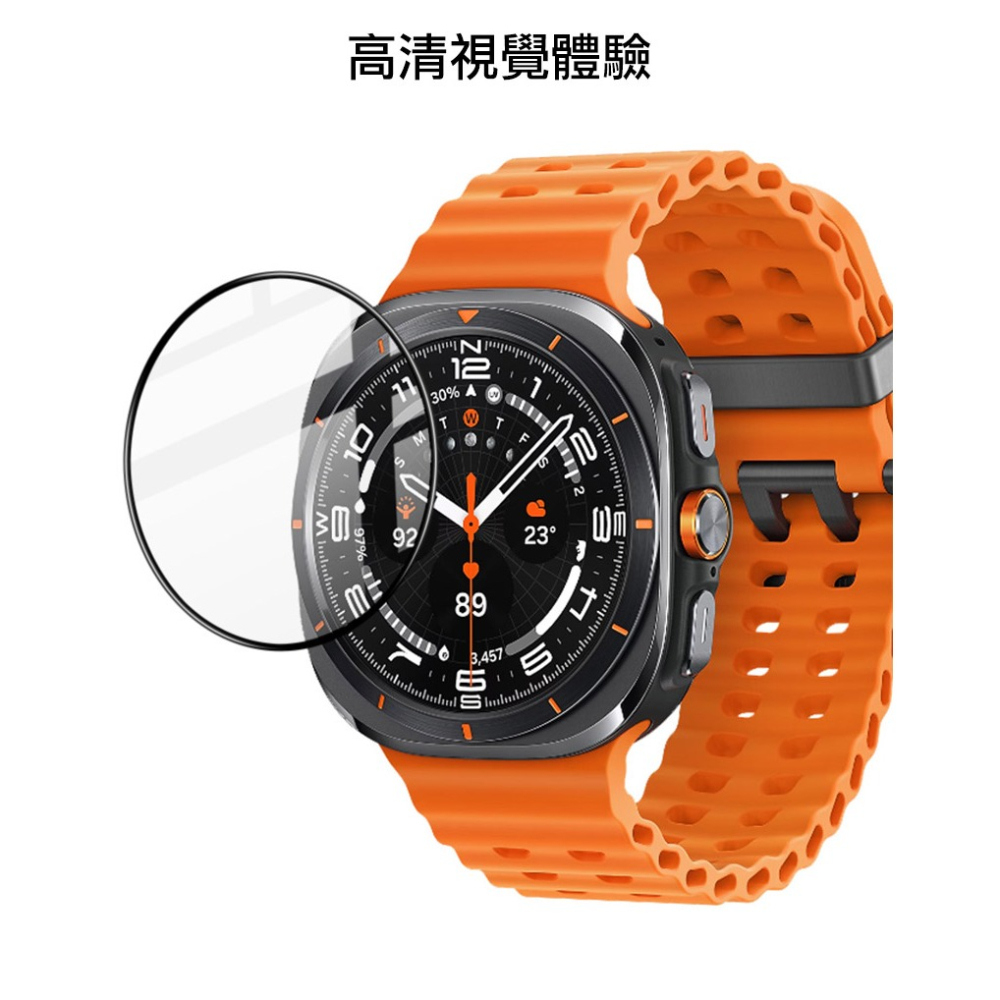 Imak 艾美克 SAMSUNG 三星 Watch 7 Ultra 47mm 手錶保護膜 保護貼 手表保護貼-細節圖4