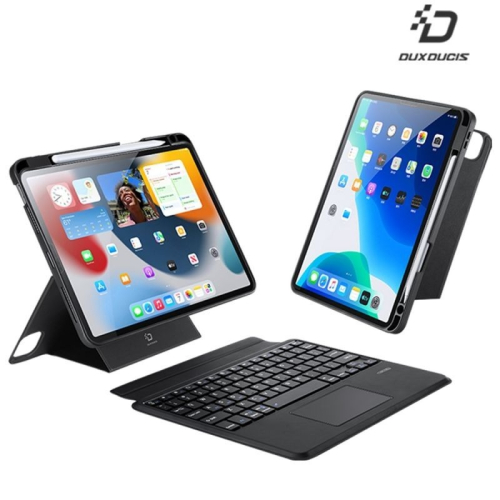 DUX DUCIS Apple iPad Air 4/5/6(M2)/Pro 2/3/4(M2) DK 鍵盤保護套(背光