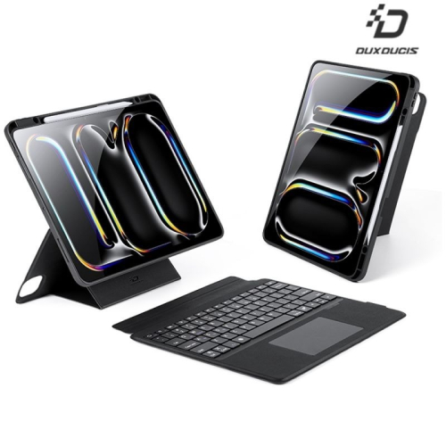 DUX DUCIS Apple 蘋果 iPad Pro 13 (2024/M4) DK 鍵盤保護套(背光版) 平板保護套